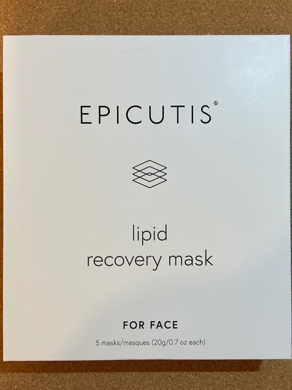 EPICUTIS Lipid Recovery Mask Face 5-Pack NEW SEALED